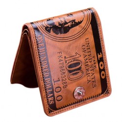 Denarnica 100 Dollar (bež ali rjava)