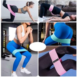 3 delni set elastičnih trakov IBEST  za vadbo Exercise PRO 