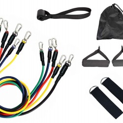 Fit2Be Ultimo za vadbo - komplet elastik za vadbo z ročaji