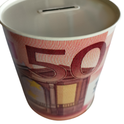 Šparovček pločevinka 50 EURO Abraham 