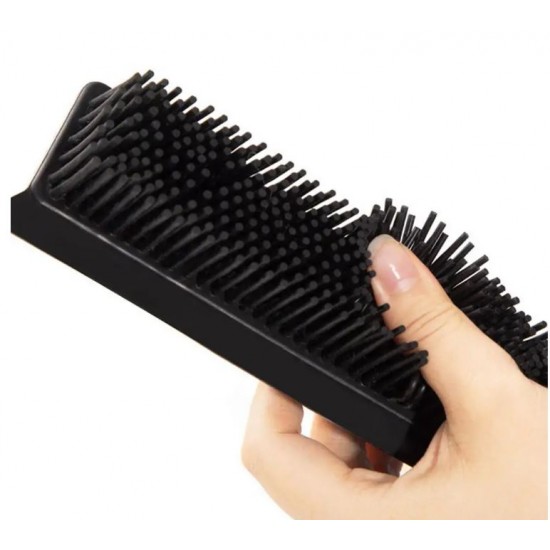 Gumijasta metla za čiščenje CleanMeMore z nastavljivim teleskopskim ročajem