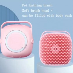 Silikonska krtača za odmrlo kožo in nežno masažo lasišča masaža