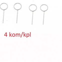 Minicene igla za izvlek SIM kartice telefona (4 kosi)