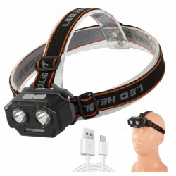 Naglavna svetilka LED xhp30 smd akumulator