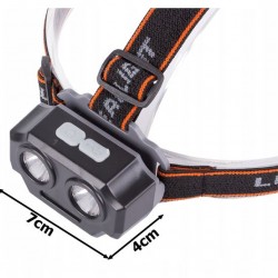 Naglavna svetilka LED xhp30 smd akumulator