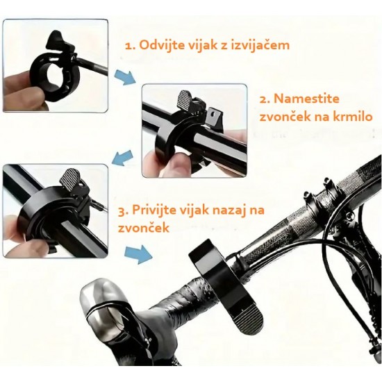 Zvonček za kolo Moderno