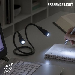 Žepna dvojna magnetna  fleksibilna led svetilka Presence Light