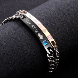 Zapestnica za pare Queen King